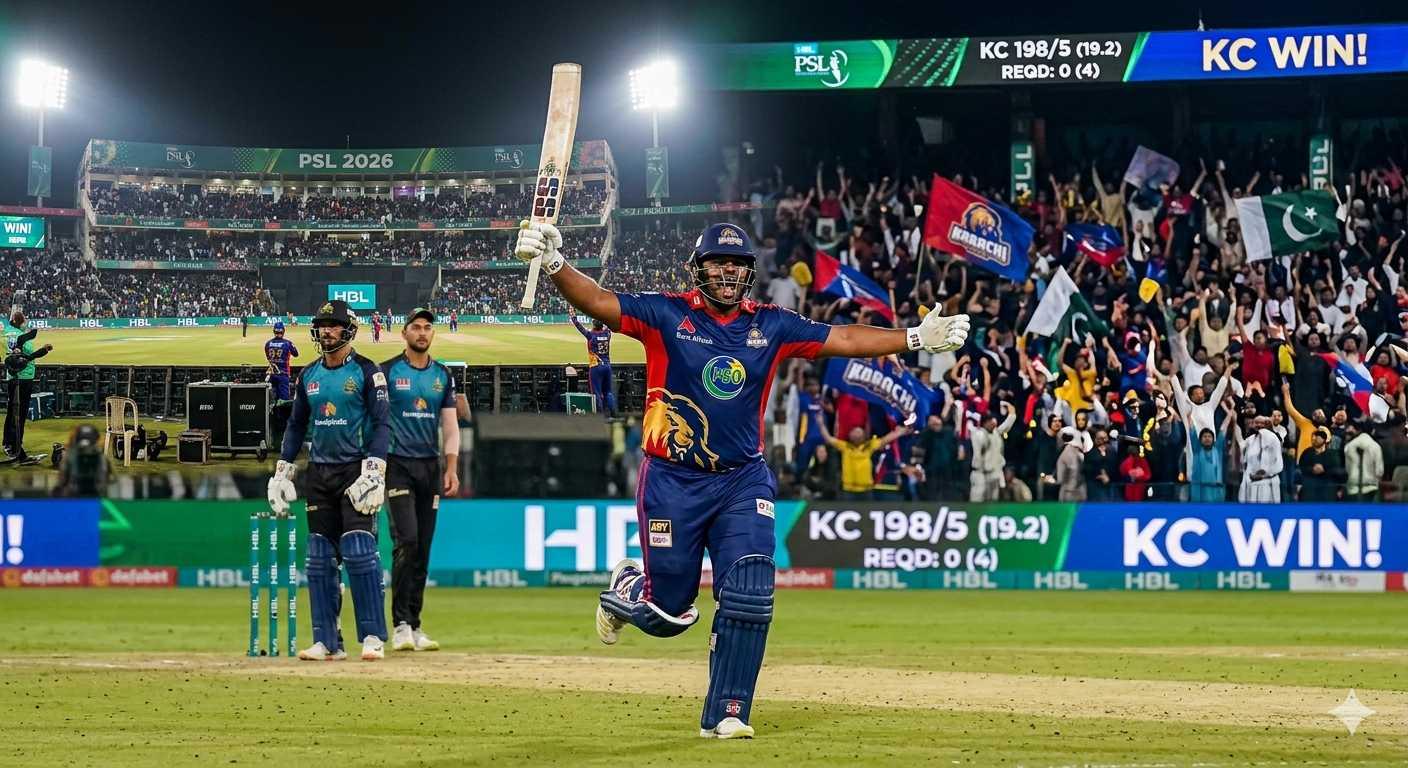 Azam Khan’s Fireworks Ignite Gaddafi: Karachi Kings Hunt Down Rawalpindiz in Last-Over Thriller