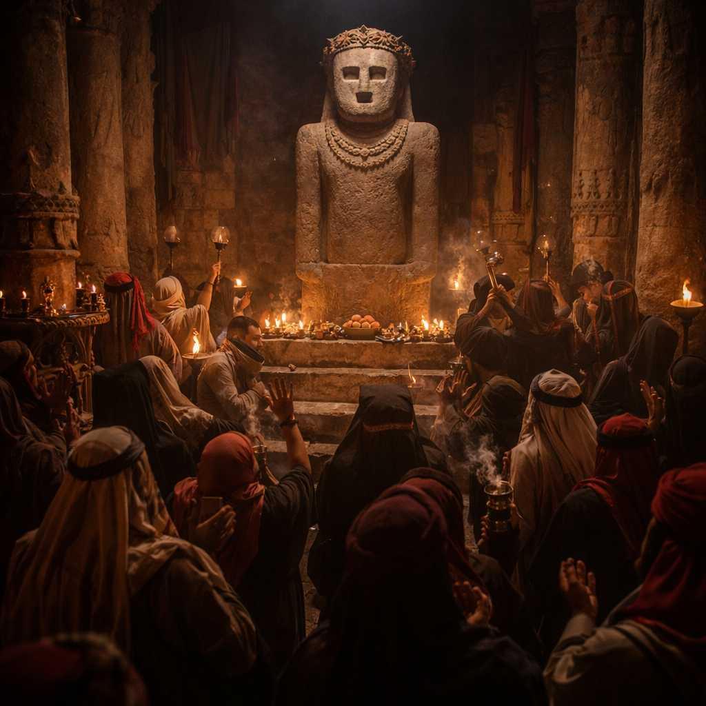 Strange Worship Practices of the Pre-Islamic Pagan Arabs: Consuming Blood and Dead Meat to Seek Divine Favours