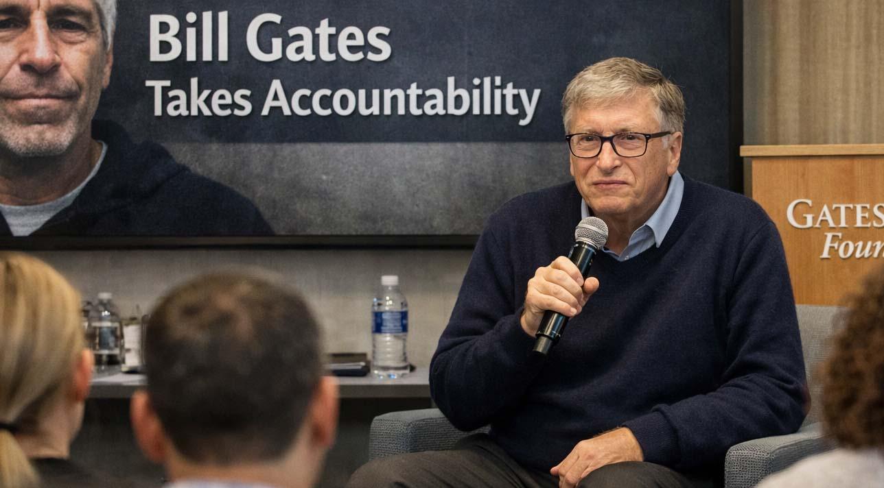 Bill Gates Acknowledges Epstein Connection and Takes Accountability at Foundation Meeting